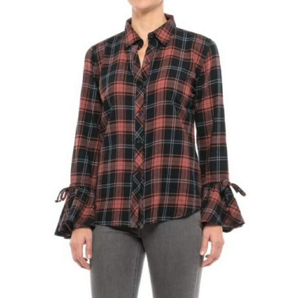 Tops - Beach Lunch Lounge Natalia Flannel Shirt